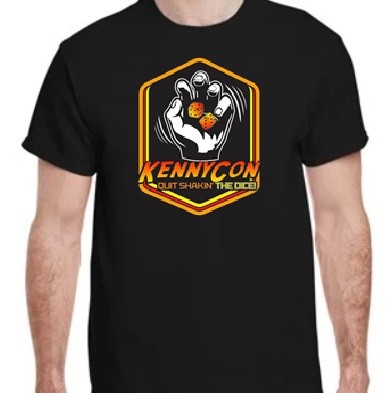 Black KennyCon T-Shirt